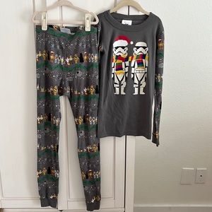 Hanna Andersson (EUC) | Star Wars Christmas Carolers Long John Pajama Set